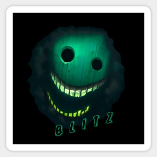 Green Blitz - Roblox Doors Inspired Sticker